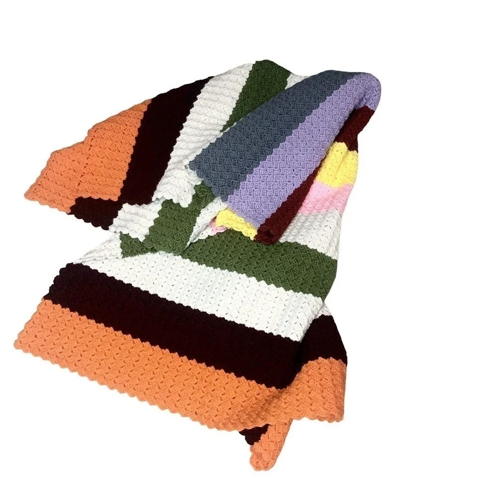 Crocheted Afghan Throw‎ 59